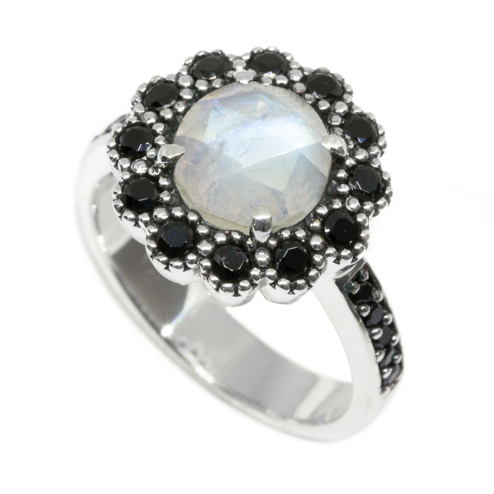 Milgrain Flower Ring